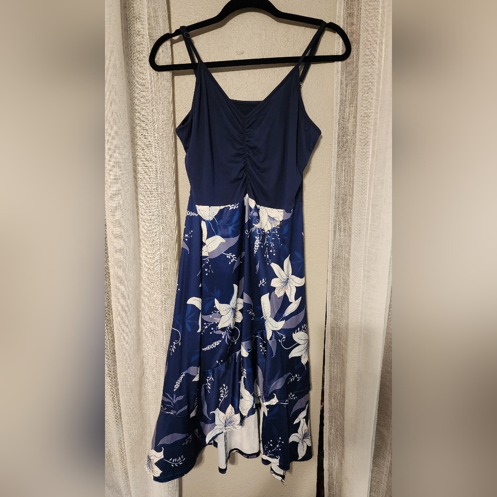 Hi-Lo stretchy dress